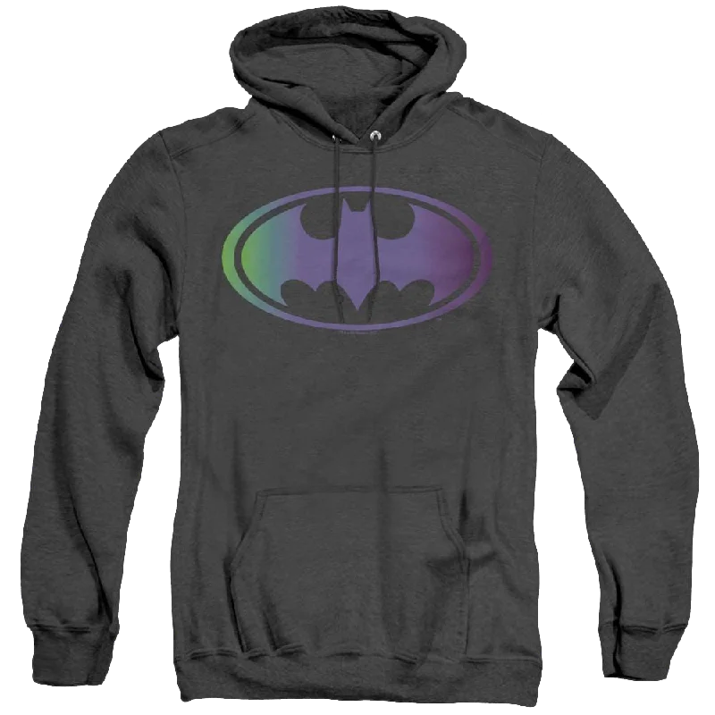 Dc Batman Gradient Bat Logo - Heather Pullover Hoodie