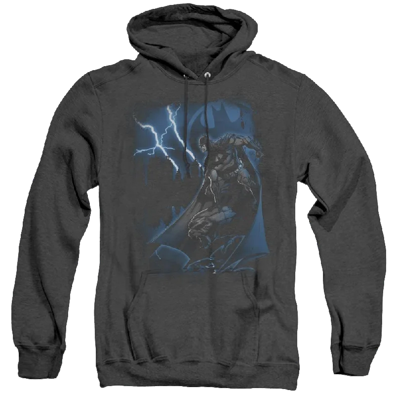 Dc Batman Lightning Strikes - Heather Pullover Hoodie