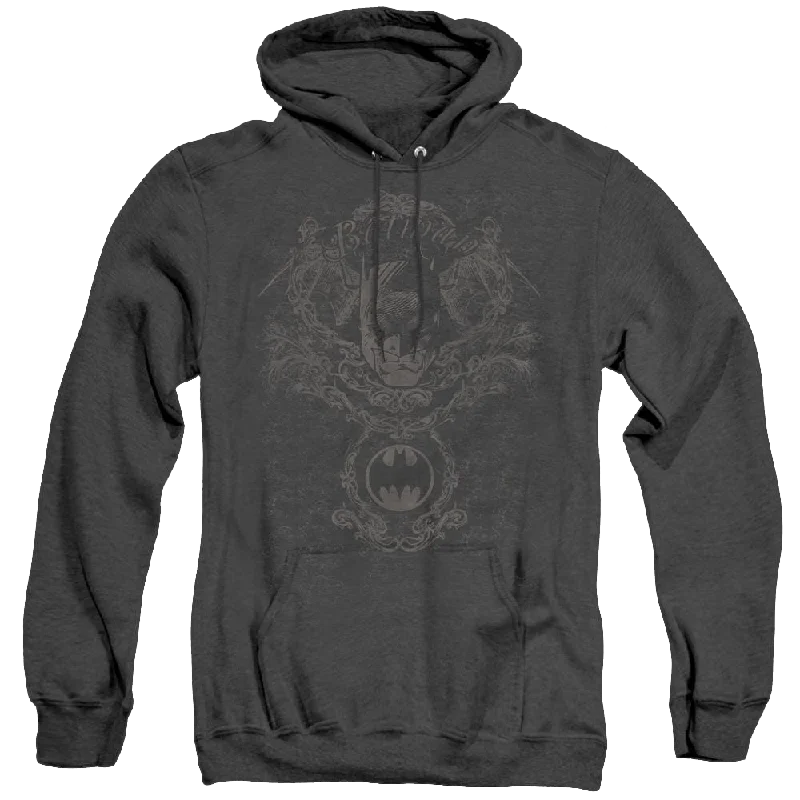 Dc Batman Dark Knight Heraldry - Heather Pullover Hoodie