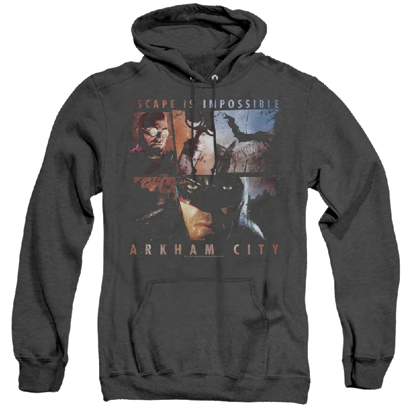 Batman Arkham City Escape Is Impossible - Heather Pullover Hoodie
