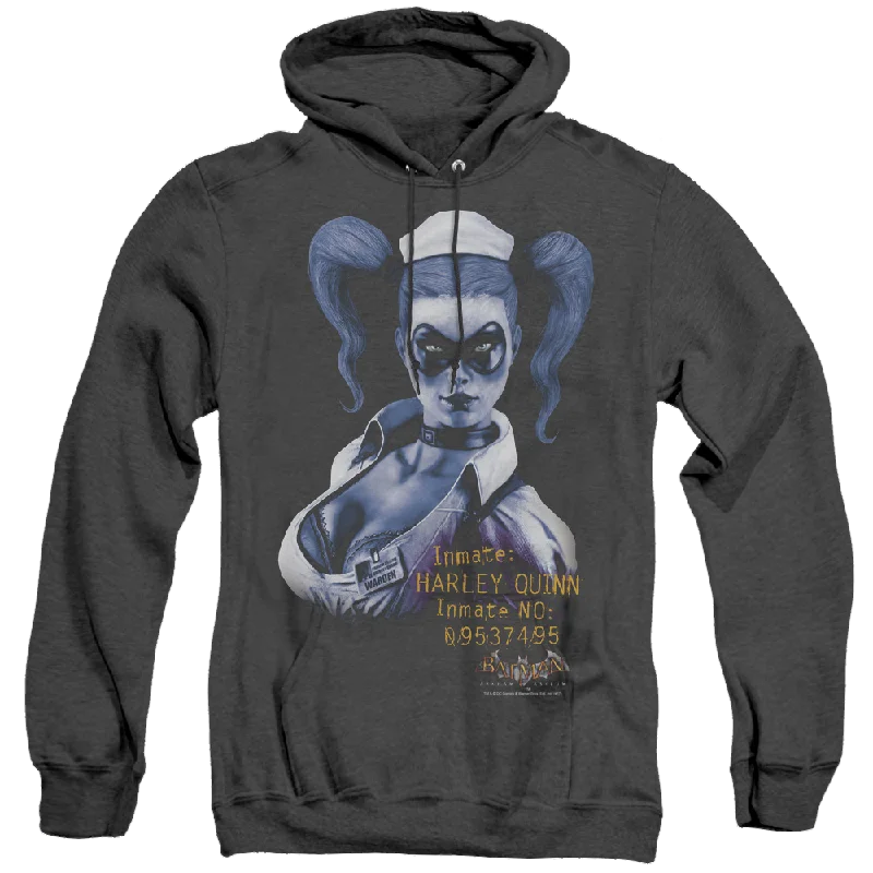 Harley Quinn Arkham Harley Quinn - Heather Pullover Hoodie