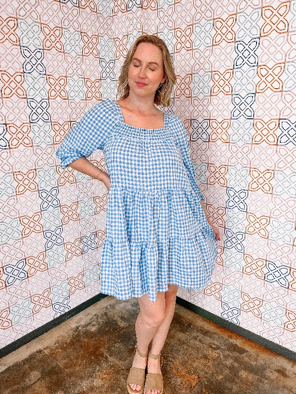 Know I Want It Dress in Blue
