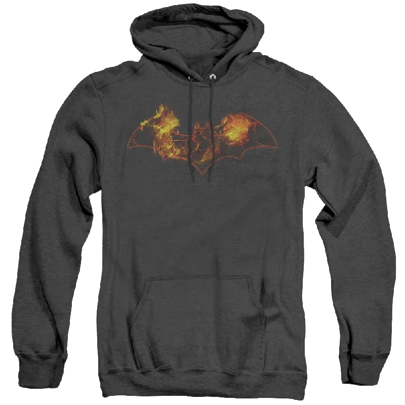 Dc Batman Molten Logo - Heather Pullover Hoodie