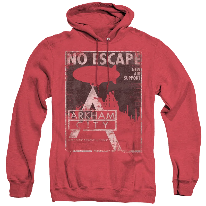 Batman Arkham City No Escape - Heather Pullover Hoodie