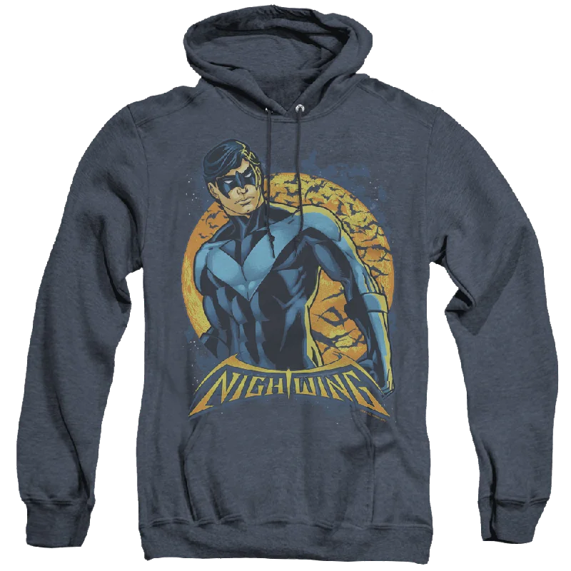 Nightwing Nightwing Moon - Heather Pullover Hoodie
