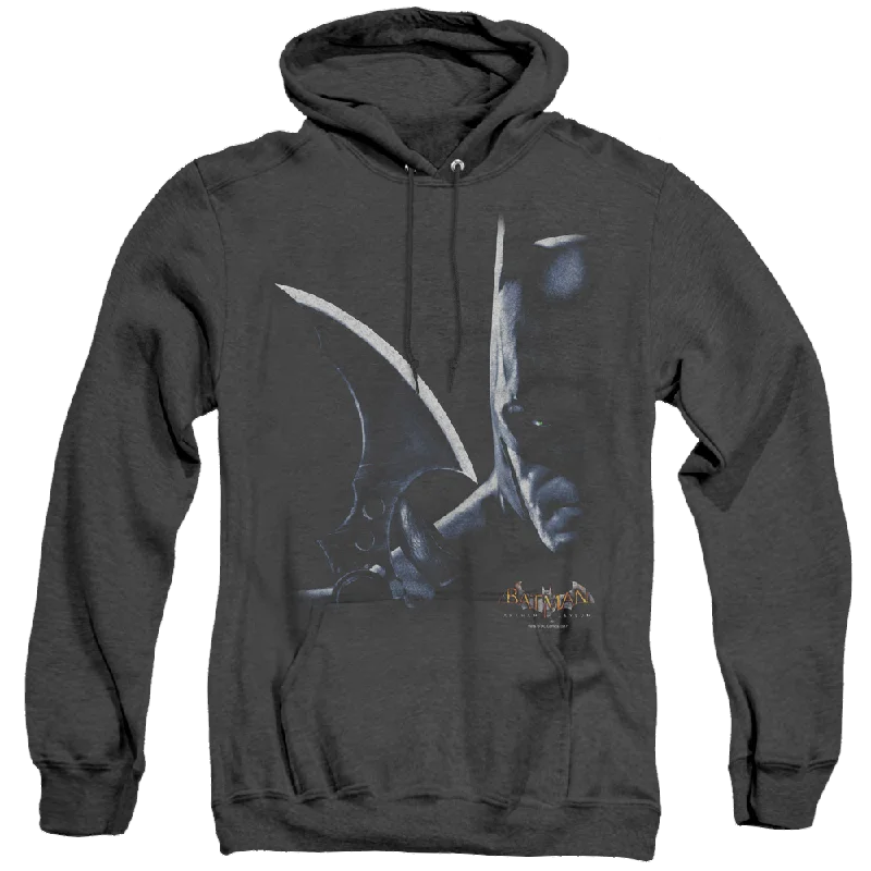 Batman Arkham Asylum Arkham Batman - Heather Pullover Hoodie