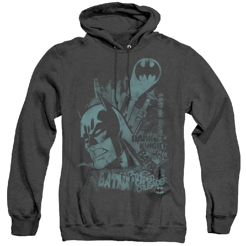 Dc Batman Gritted Teeth - Heather Pullover Hoodie