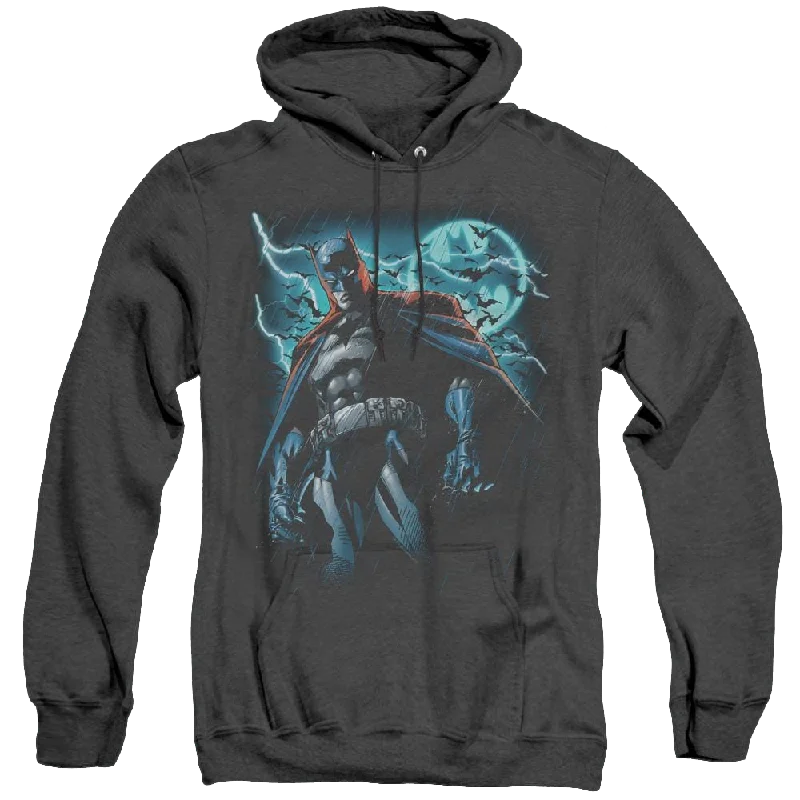 Dc Batman Stormy Knight - Heather Pullover Hoodie