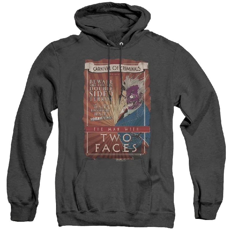 Dc Batman Two Faces - Heather Pullover Hoodie