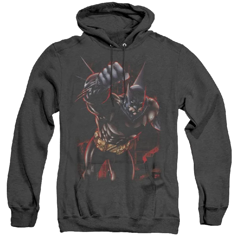 Dc Batman Crimson Knight - Heather Pullover Hoodie