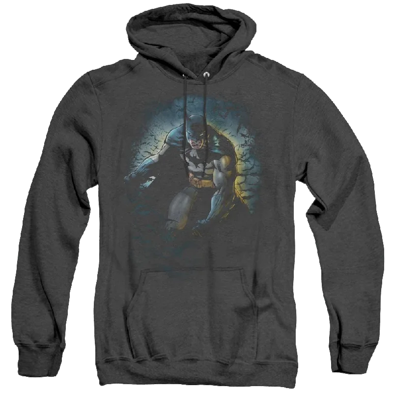 Dc Batman Bat Cave - Heather Pullover Hoodie