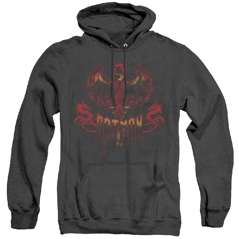 Dc Batman Heart Of Fire - Heather Pullover Hoodie
