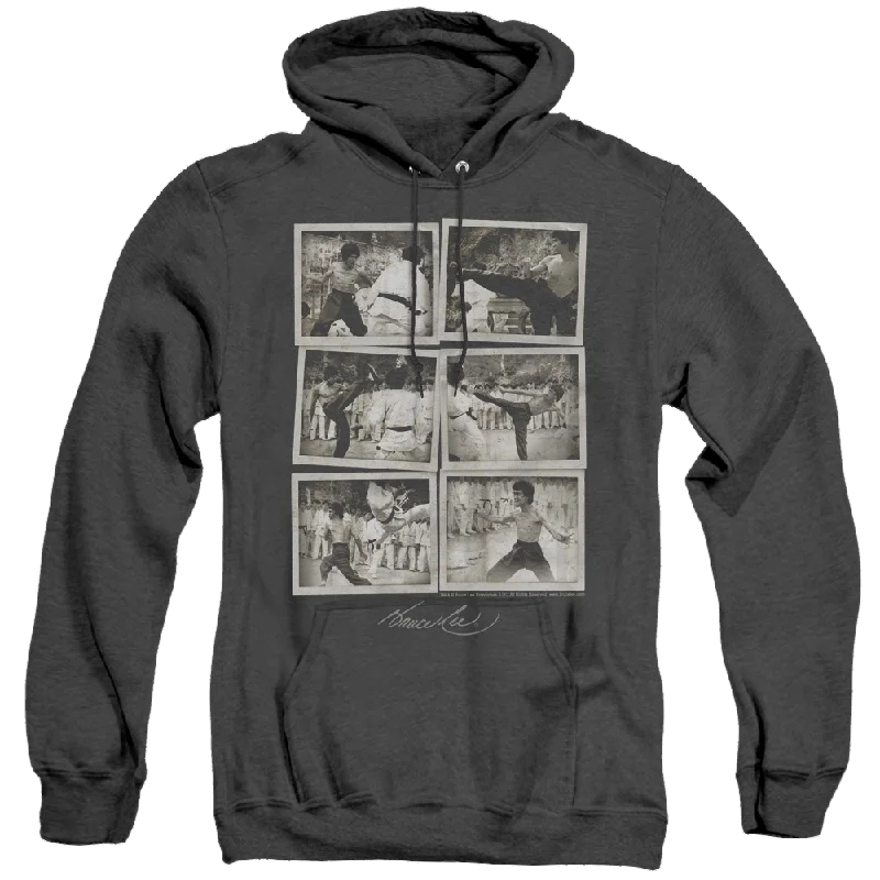 Bruce Lee Snap Shots - Heather Pullover Hoodie