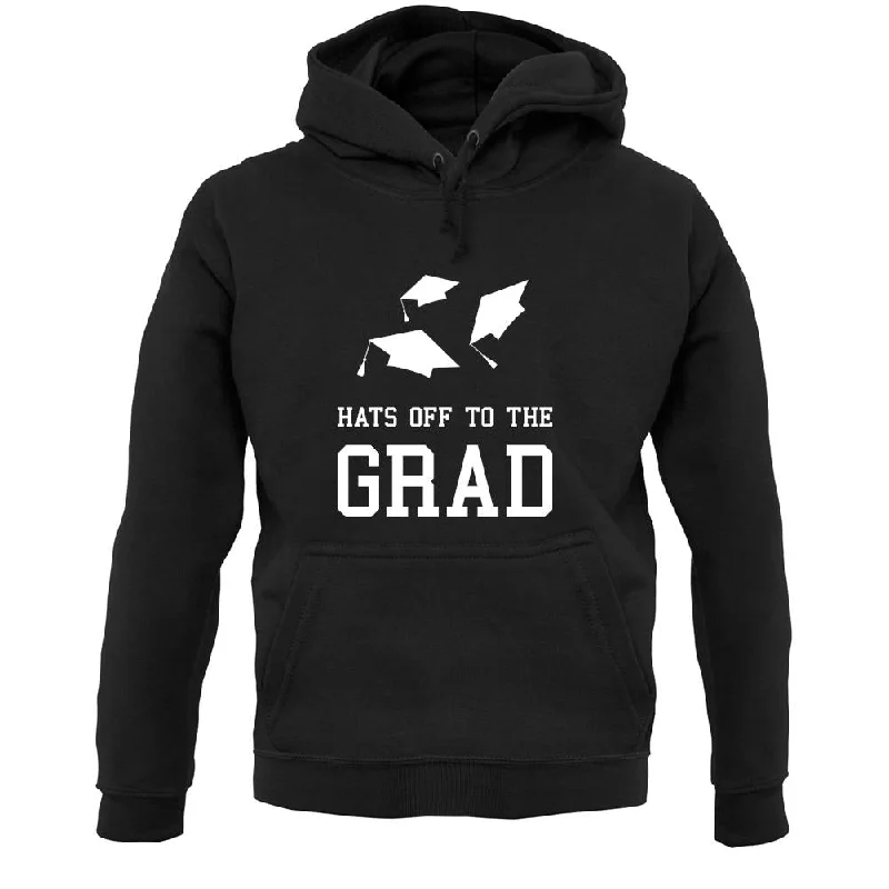 Hats Off To The Grad Unisex Hoodie