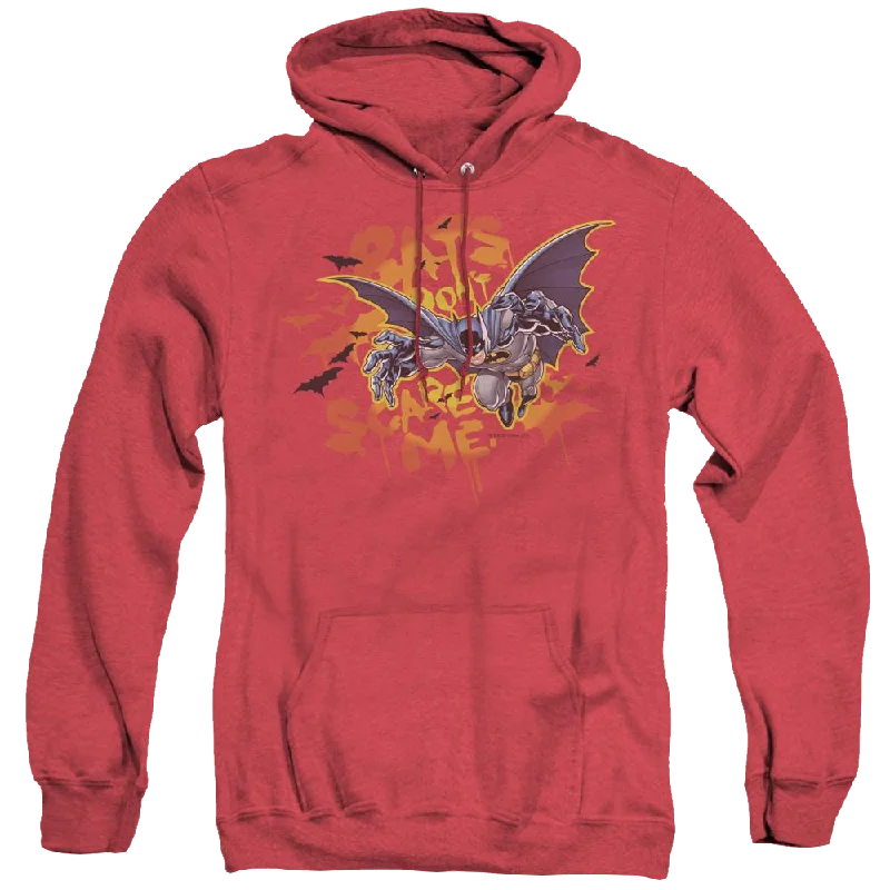 Dc Batman Bats Dont Scare Me - Heather Pullover Hoodie