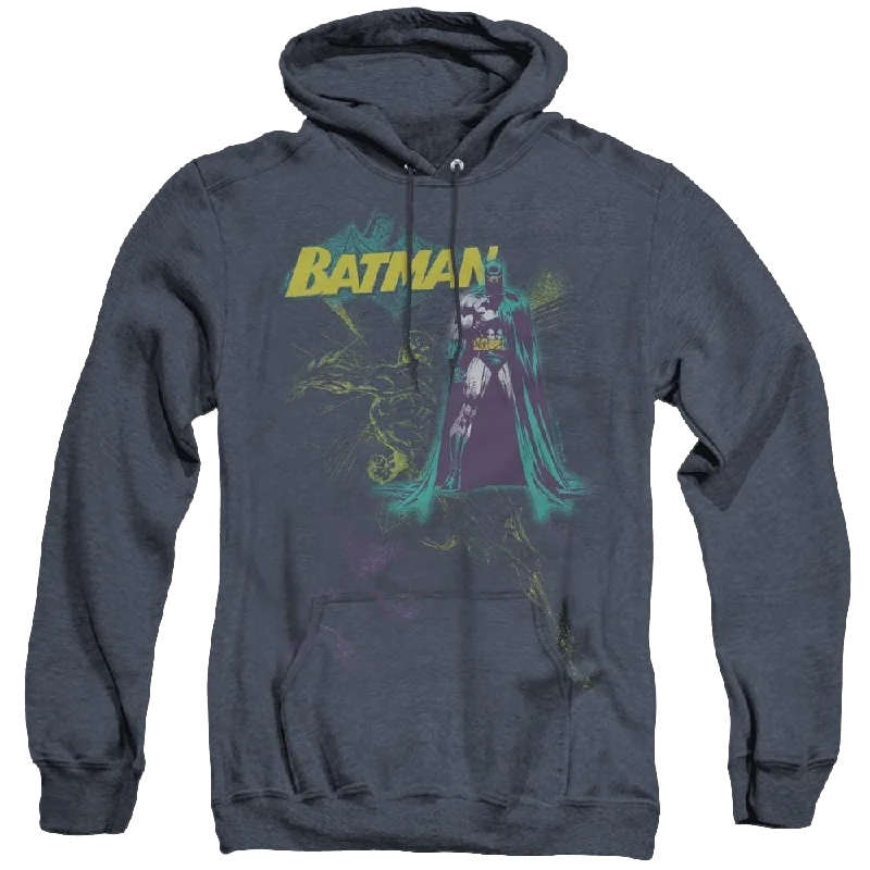 Dc Batman Bat Spray - Heather Pullover Hoodie