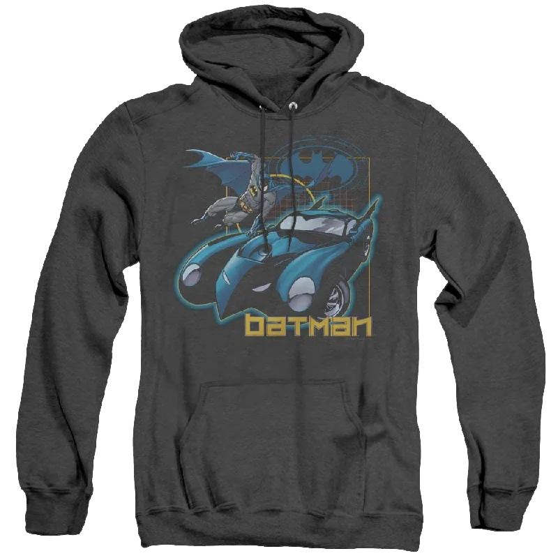 Dc Batman Nice Wheels - Heather Pullover Hoodie