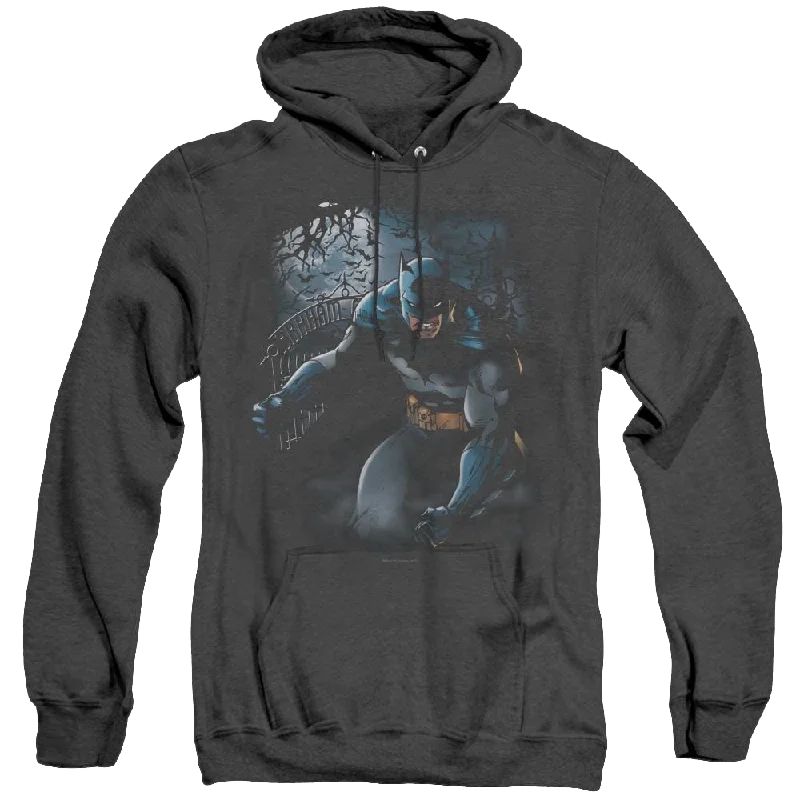 Dc Batman Light Of The Moon - Heather Pullover Hoodie