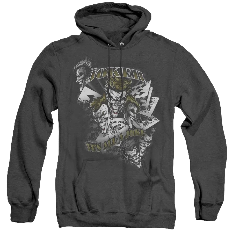 Dc Batman Its All A Joke - Heather Pullover Hoodie