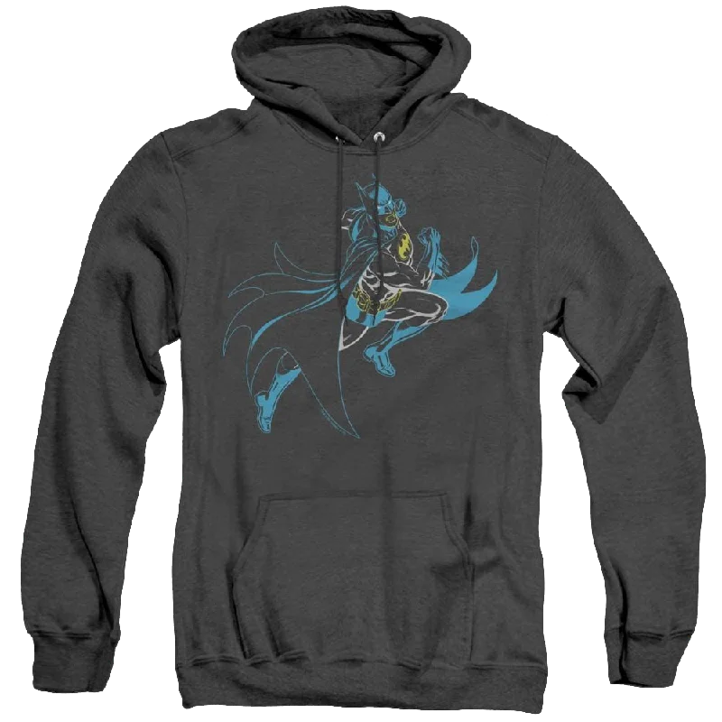 Dc Batman Neon Batman - Heather Pullover Hoodie