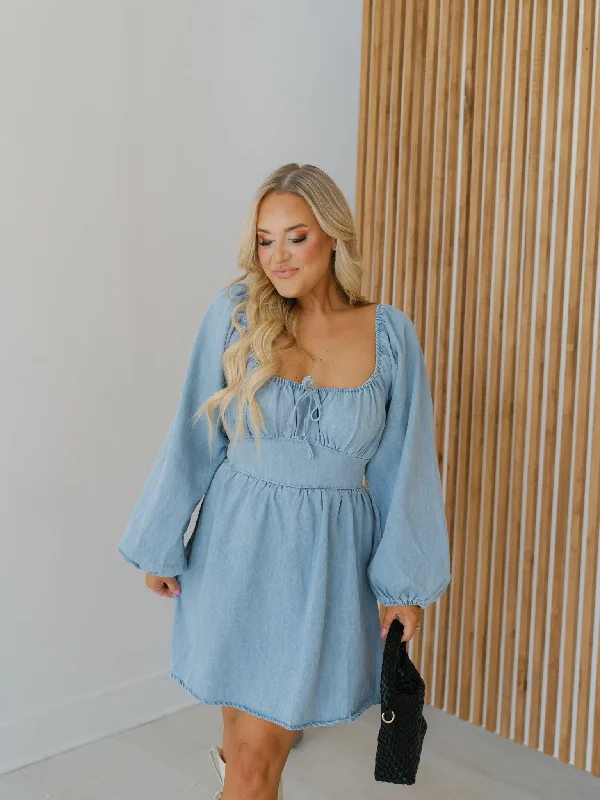 Ashlynn Denim Dress