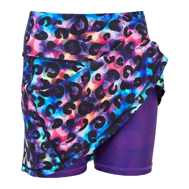 Sale Skort | Rainbow Leopard