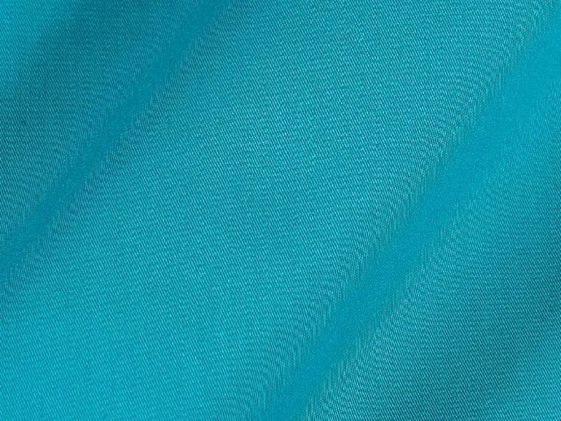 Aqua Sky Blue Plain Dyed Cotton Satin Fabric