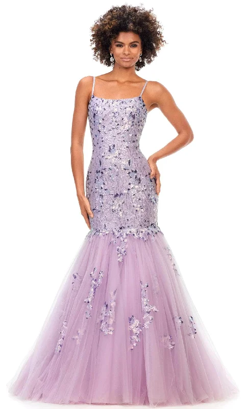 Ashley Lauren 11375 - Scoop Sleeveless Mermaid Gown