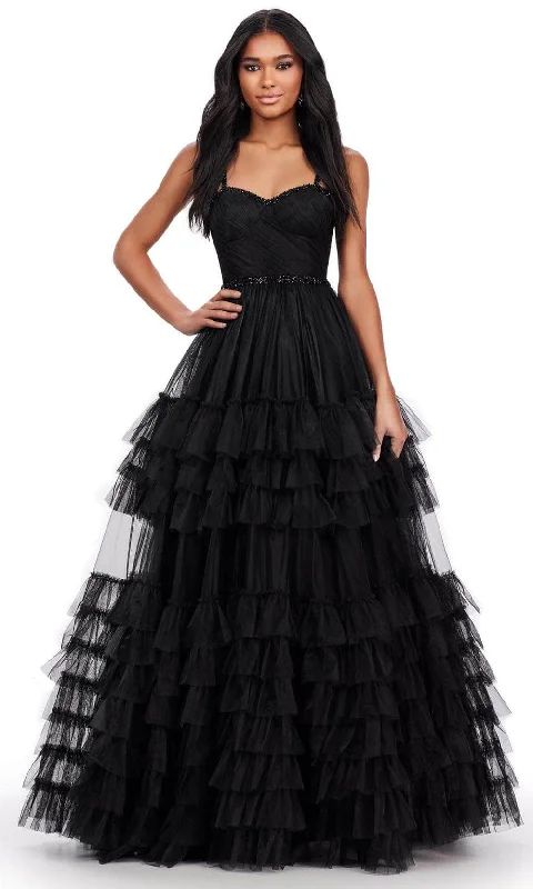 Ashley Lauren 11603 - Sweetheart Tiered A-Line Prom Dress