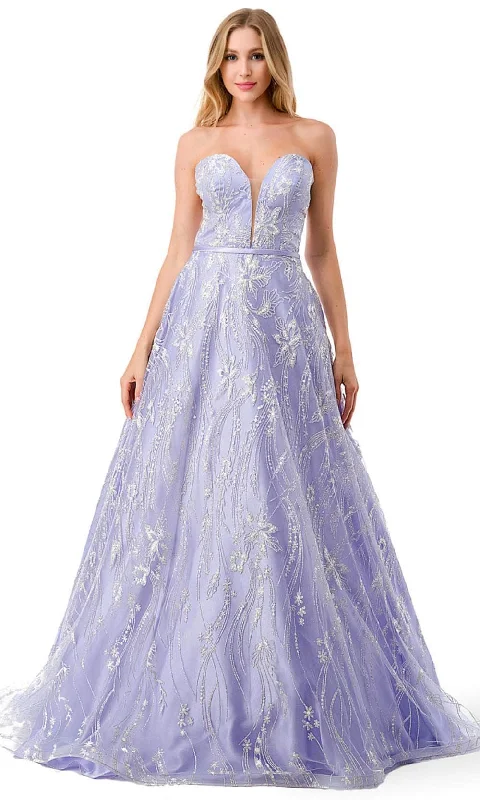 Aspeed Design L2774B - Sweetheart Glitter Prom Dress