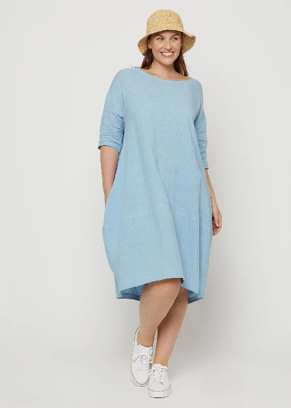 Beckett Dress - Sky Blue