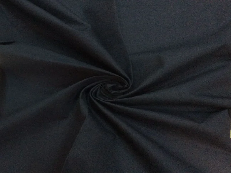 Black Plain Cotton Canvas Fabric