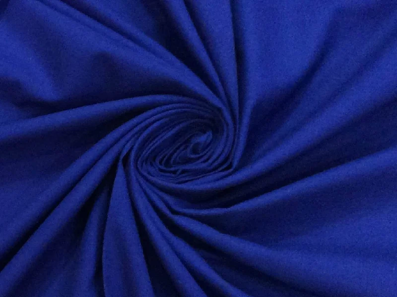 Blue Plain Handloom Hand Dyed Pure Cotton Ikat Fabric