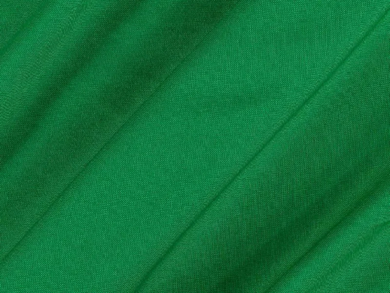 Bright Green Plain Dyed Rayon Fabric