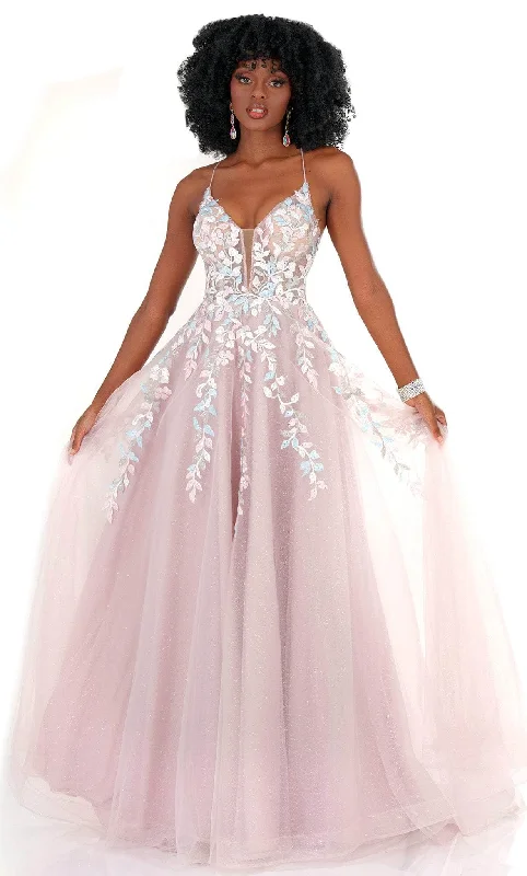 Cecilia Couture 2513 - Embroidered A-line Prom Dress