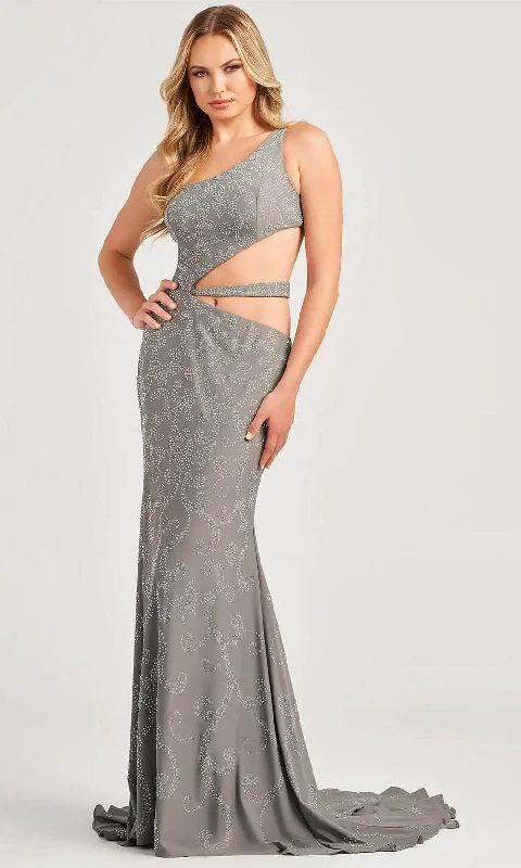 Colette By Daphne CL5281 - Open Waist Embellished Prom Dress