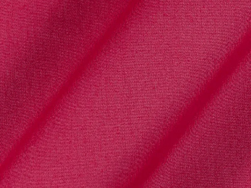 Coral Pink  Plain Dyed Cotton Satin Fabric