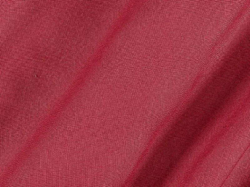 Coral Pink Plain Dyed Rayon Fabric