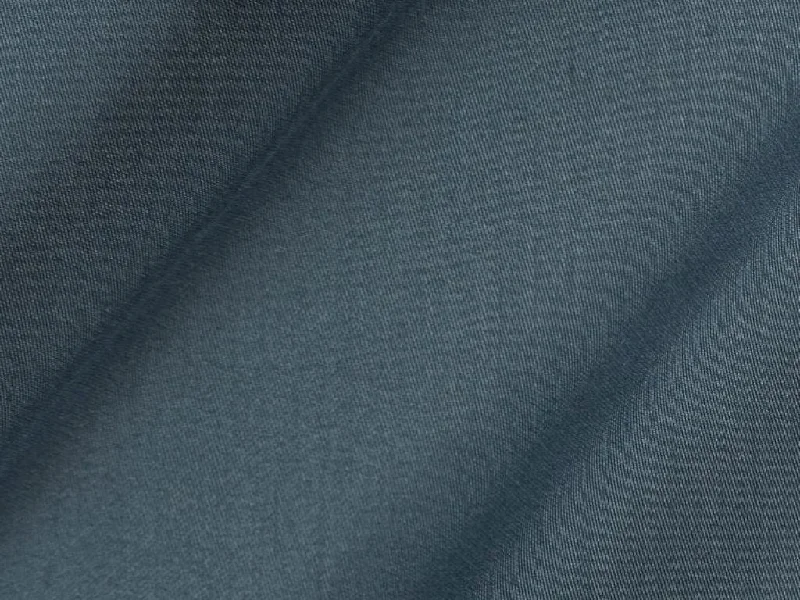 Dove Gray Plain Dyed Cotton Satin Fabric