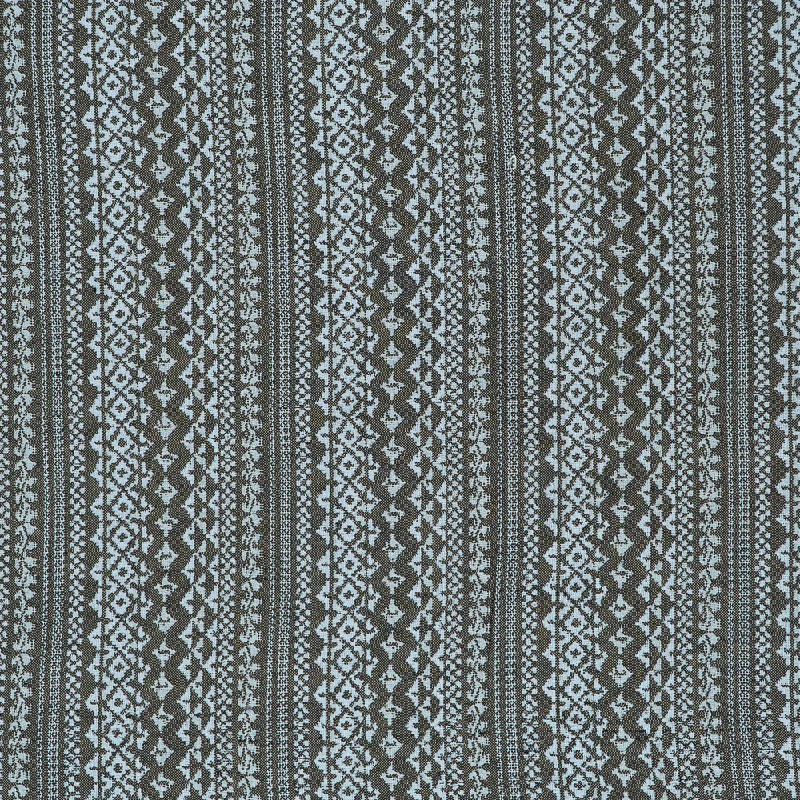 Grey With White Stripes Jacquard Fabric