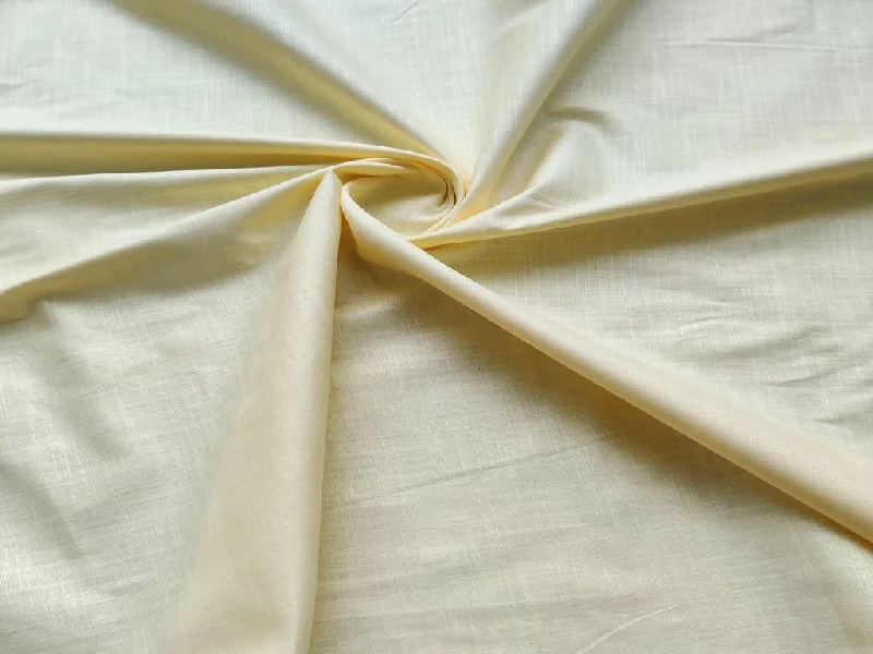 Lemon Yellow Sustainable Linen Fabric