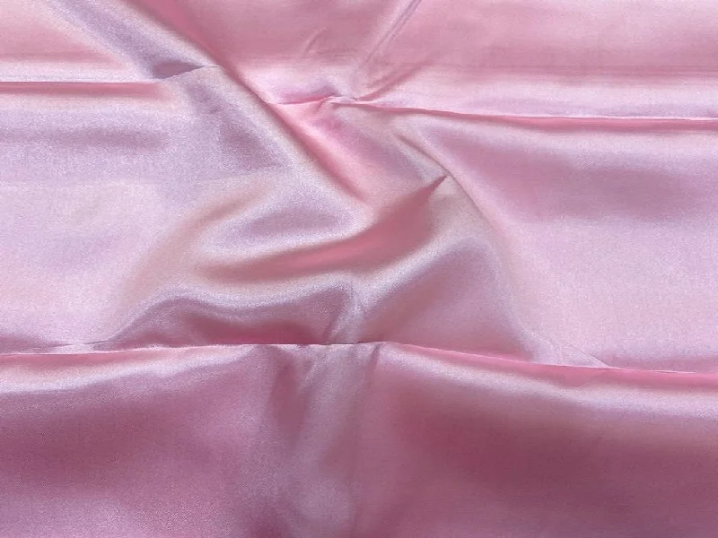 Light Pink Plain Japan Silky Satin Fabric