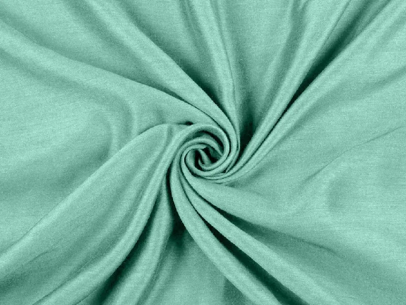 Light Sea Green Plain Dola Silk Fabric