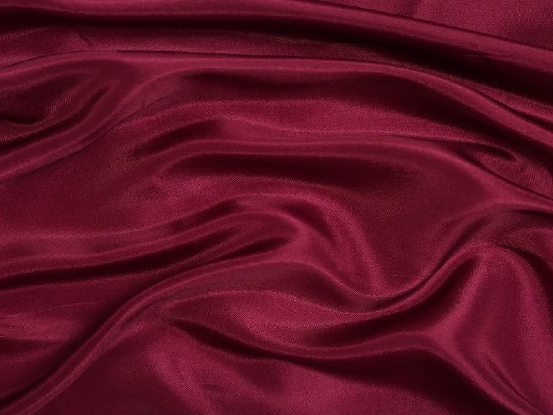 Magenta Plain Viscose Uppada Silk Fabric