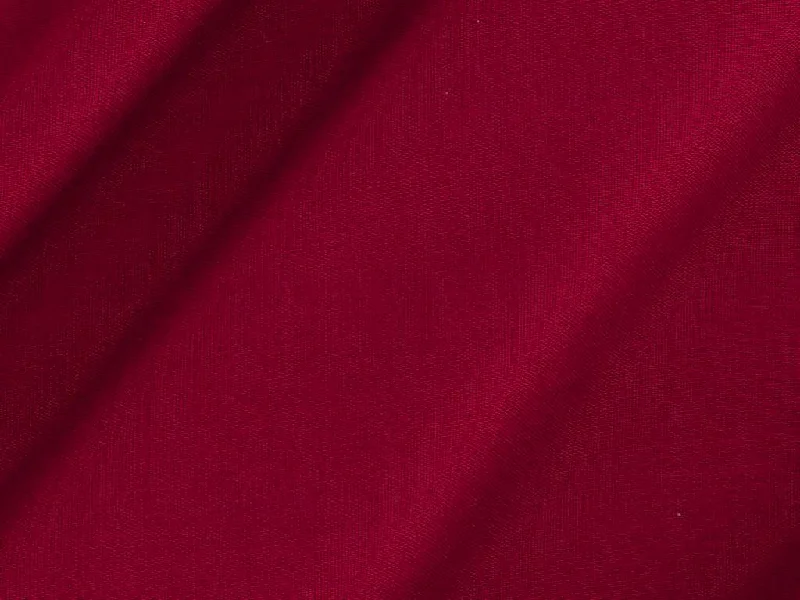 Mars Red Plain Dyed Rayon Fabric