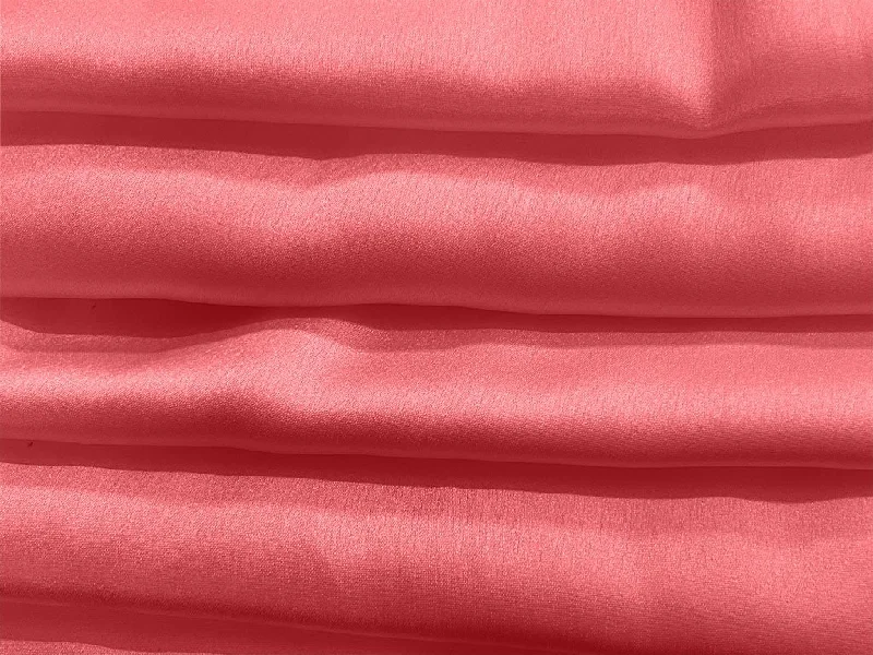 Onion Pink Plain Japan Satin Fabric