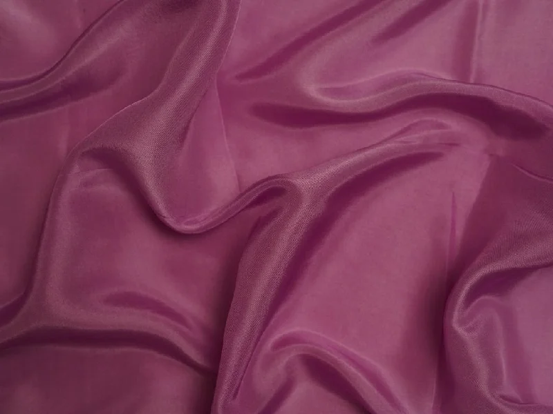 Onion Pink Plain Viscose Uppada Silk Fabric