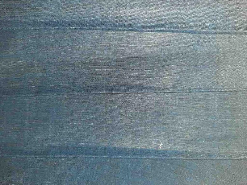 Blue Plain Organic Handloom Cotton Fabric