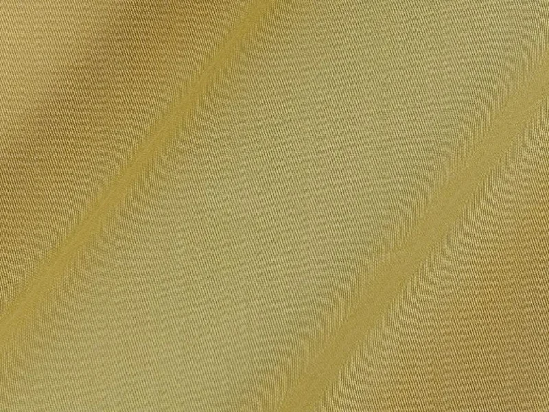 Pale Yellow Plain Dyed Cotton Satin Fabric