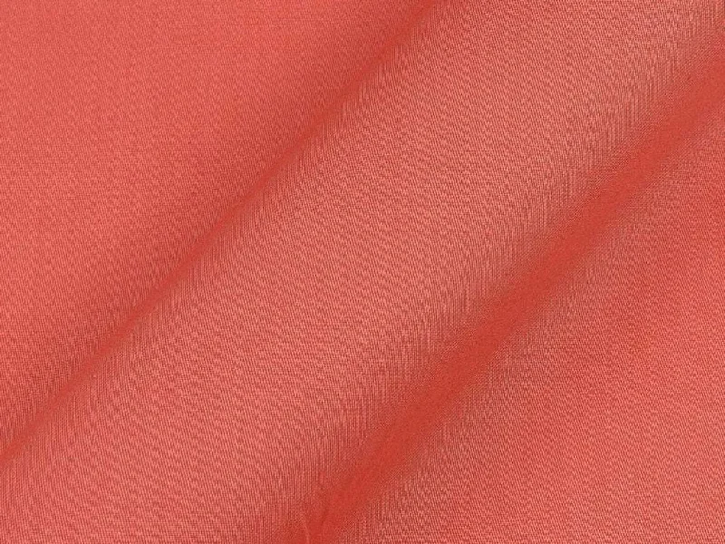 Peach Pink Plain Dyed Cotton Satin Fabric